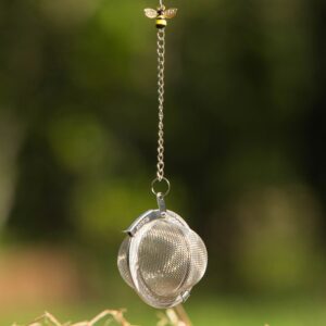 Thee infuusbal met bijen hanger